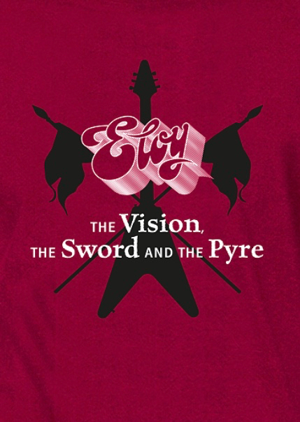 ELOY - T-Shirt  THE SWORD ..II - XL.  - red